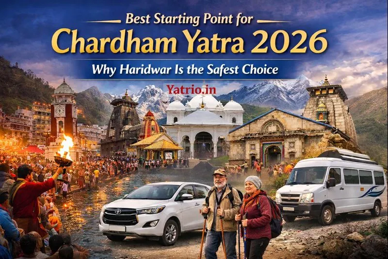 Best Starting Point for chardham yatra from haridwar